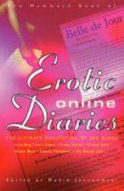 Cover of: The Mammoth Book of Erotic On-line Diaries