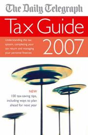 Cover of: "The Daily Telegraph" Tax Guide