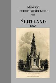 Cover of: Menzies' Tourist Pocket Guide For Scotland, 1852