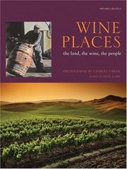 Cover of: Wine Places | David Furer