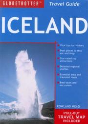 Cover of: Iceland Travel Pack (Globetrotter Travel Packs) by Rowland Mead, Rowland Mead