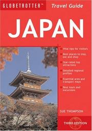 Cover of: Japan Travel Pack (Globetrotter Travel Packs) by Sue Thompson