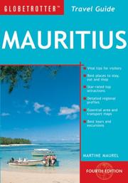Cover of: Mauritius Travel Pack (Globetrotter Travel Packs) by Martine Maurel