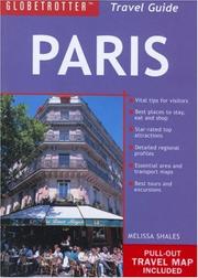 Cover of: Paris Travel Pack (Globetrotter Travel Packs)