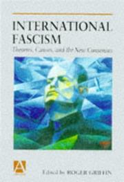 Cover of: International Fascism by Roger Griffin