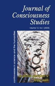 Cover of: A Plain Person's Free Will: No. 1 (Journal of Consciousness Studies: Controversies in Science & the Humanities)