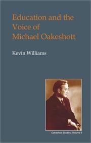 Cover of: Education and Voice of Michael Oakeshott
