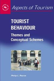 Cover of: Tourist Behaviour by Philip L. Pearce