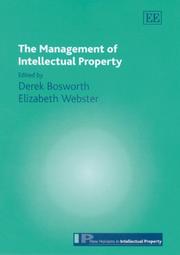 Cover of: The management of intellectual property