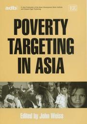 Cover of: Poverty Targeting In Asia