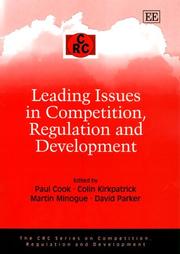 Cover of: Leading Issues in Competition, Regulation And Development (Crc Series on Competition, Regulation and Development)