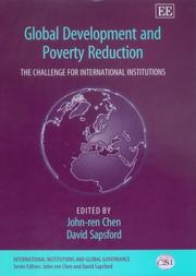 Cover of: Global Development And Poverty Reduction: The Challenge For International Institutions (International Institutions and Global Governance)