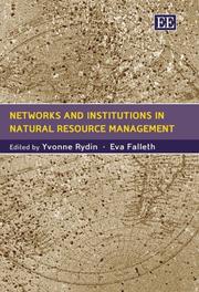 Cover of: Networks and institutions in natural resource management