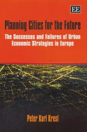 Cover of: Planning Cities for the Future by Peter Karl Kresl