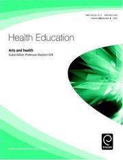 Cover of: Arts and Health