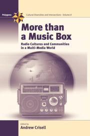 Cover of: More Than a Music Box: Radio Cultures And Communities in a Multi-media World (Polygons)