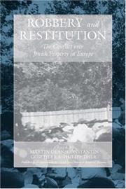 Cover of: Robbery And Restitution by 