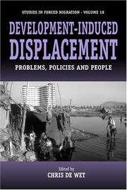 Cover of: Development-induced displacement: where to from here?