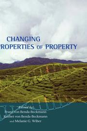 Cover of: Changing Properties of Property