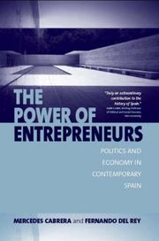 Cover of: The Powers of Entrepreneurs by Mercedes Cabrera, Fernando Del Rey
