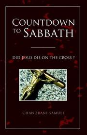 Cover of: Countdown to Sabbath