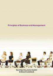 Cover of: Principles of Business and Management