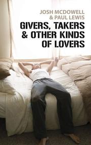 Cover of: Givers, Takers and Other Kinds of Lovers