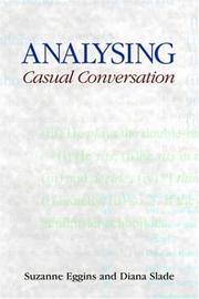 Cover of: Analysing by Suzanne Eggins, Diana Slade