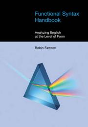 Cover of: Functional Syntax Handbook: Analyzing English at the Level of Form (Equinox Textbooks & Surveys in Linguistics)