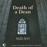 Cover of: Death of a Dean by Hazel Holt, Hazel Holt