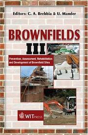 Cover of: Brownfields III by C. A. Brebbia