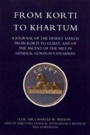 Cover of: From Korti to Khartum (1885 Nile Expedition)