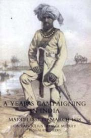 Cover of: Yearos Campaigning in India from March 1857 to March 1858