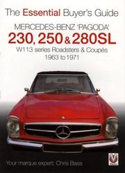 Cover of: Mercedes Benz `Pagoda' 230, 250 & 280SL by Chris Bass