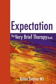 Cover of: Expectation: The Very Brief Therapy Book