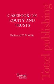 Cover of: Casebook on Equity and Trusts in Ireland