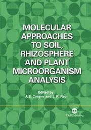 Cover of: Molecular techniques for soil, rhizosphere, and plant microorganisms