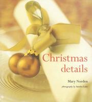 Cover of: Christmas Details by Mary Norden, Sandra Lane