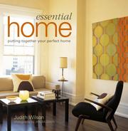 Cover of: Essential Home by Judith Wilson