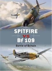 Cover of: Spitfire vs Bf 109 by Tony Holmes