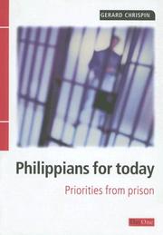 Cover of: Philippians for Today: Priorities from Prison