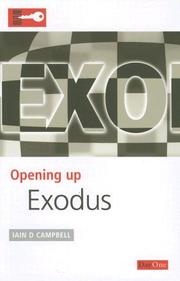 Cover of: Exodus (Opening Up) by Iain D. Campbell