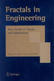 Cover of: Fractals in Engineering: New Trends in Theory and Applications