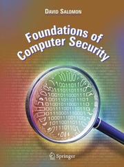 Cover of: Foundations of Computer Security