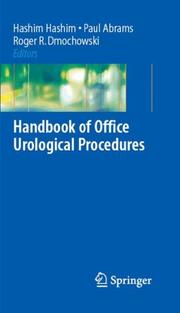 Cover of: Handbook of Office Urological Procedures by Hashim Hashim, Paul Abrams, Roger R Dmochowski
