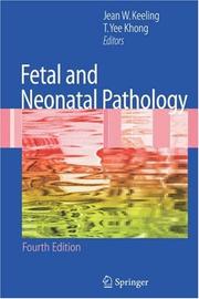 Cover of: Fetal and Neonatal Pathology by 