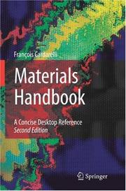 Cover of: Materials Handbook by François Cardarelli