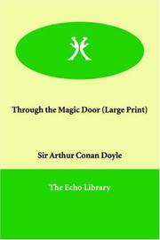 Cover of: Through the Magic Door (Large Print) by Arthur Conan Doyle