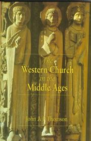 Cover of: The Western church in the Middle Ages