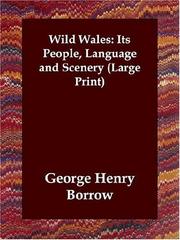 Cover of: Wild Wales by George Henry Borrow